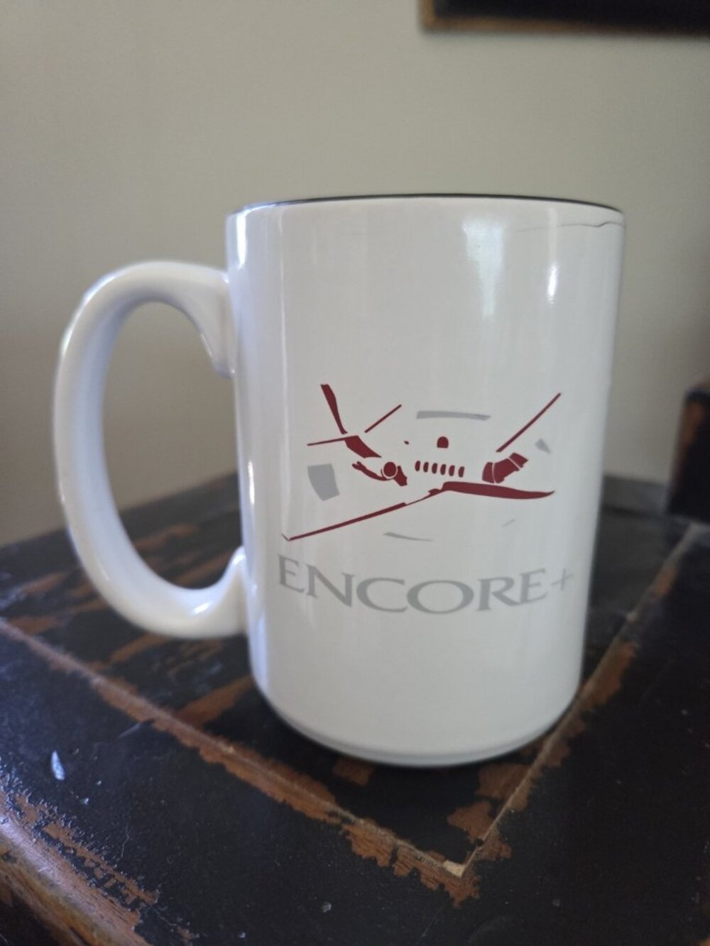 Cessna Citation Encore + Ceramic Coffee Mug Cup Rare